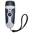 Vevgenerator med ficklampa, radio och powerbank