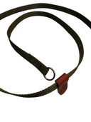 Enkel hundkoppel, flat, skogsgrön - Retrieverkoppel