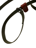 Enkel hundkoppel, flat, skogsgrön - Retrieverkoppel