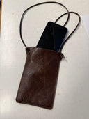Läderfodral för större telefoner t.ex. (iphone pro max)