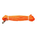 Spårlina flätad 8mm 10 meter orange
