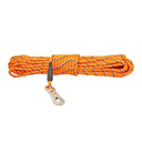 Spårlina poly 6mm 15 meter invävd reflex orange