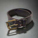 Ledergürtel Einzeldorn, 39 mm - Edvardson 